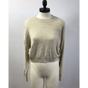 Woman’s Divided H&M Sweater  Brown Size Medium